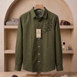 CHEST EMBROIDERY SHIRT