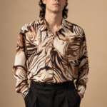 VISCOUSE PRINTED SHIRT