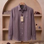 Cotton Linen Polo Embroidery