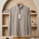 CRUSHED LINEN SHIRT