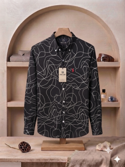 RUBBER PRINTED SHIRT