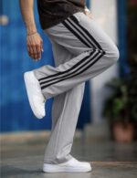 Stripe Baggy Track Pant