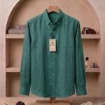 CRUSHED PLAIN SHIRT