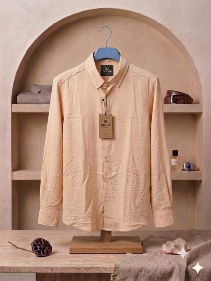 CRUSHED PLAIN SHIRT