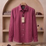 CRUSHED PLAIN SHIRT