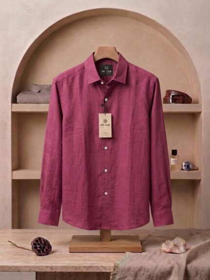 CRUSHED PLAIN SHIRT